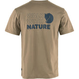 Fjällräven Walk With Nature T-Shirt M - Herre - Suede Brown