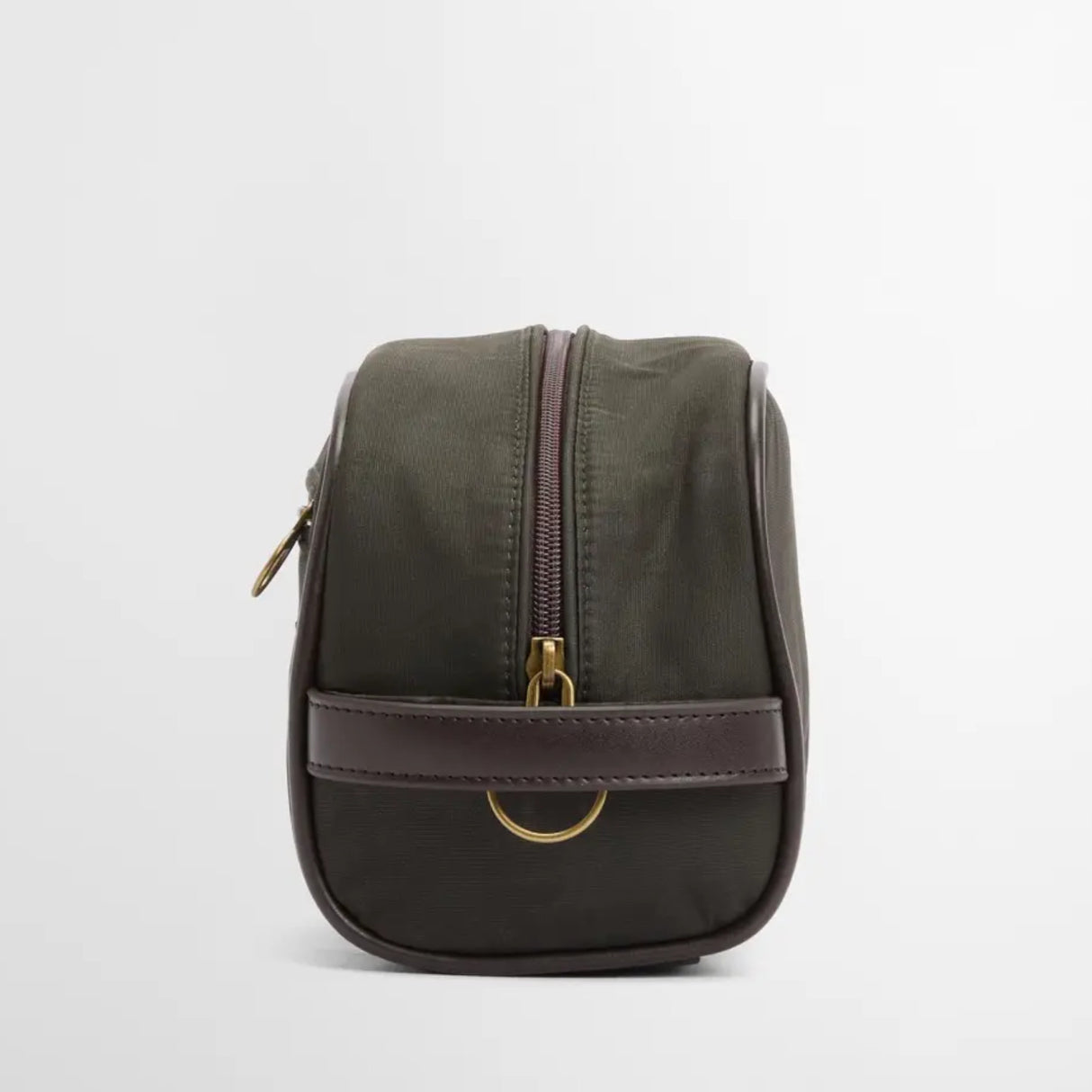 Barbour Waxed Washbag Toilettaske - Olive/Beacon