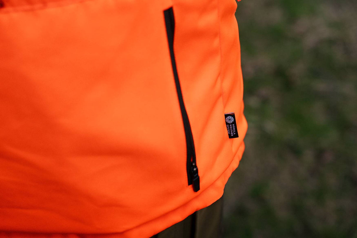 Härkila Wildboar Pro Blaze camo HWS Isoleret Jakke - Herre - AXIS MSP®CE Orange
