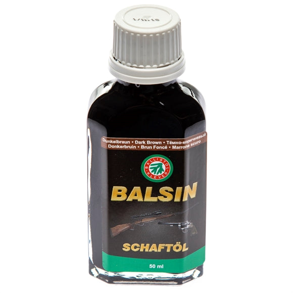 Ballistol Balsin Stockoil Skæfteolie - Mørkebrun
