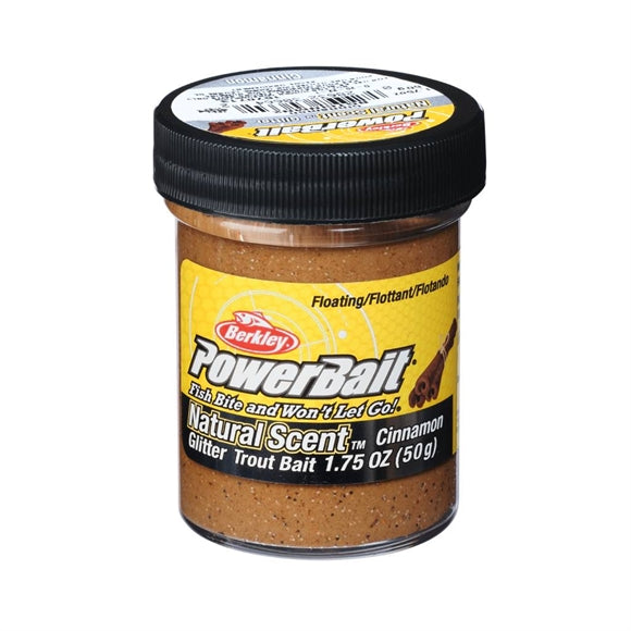 Berkley PowerBait Natural Scent Glitter - Cinnamon