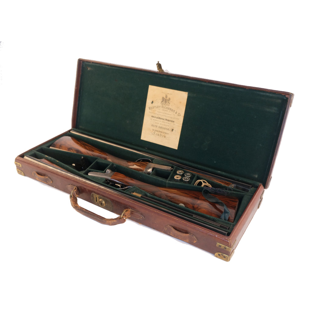 Westley Richards Droplock Pair Haglgeværer - Kal. 12/70 - S/S