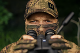 Härkila Deer Stalker camo mesh facecover - AXIS MSP®Forest