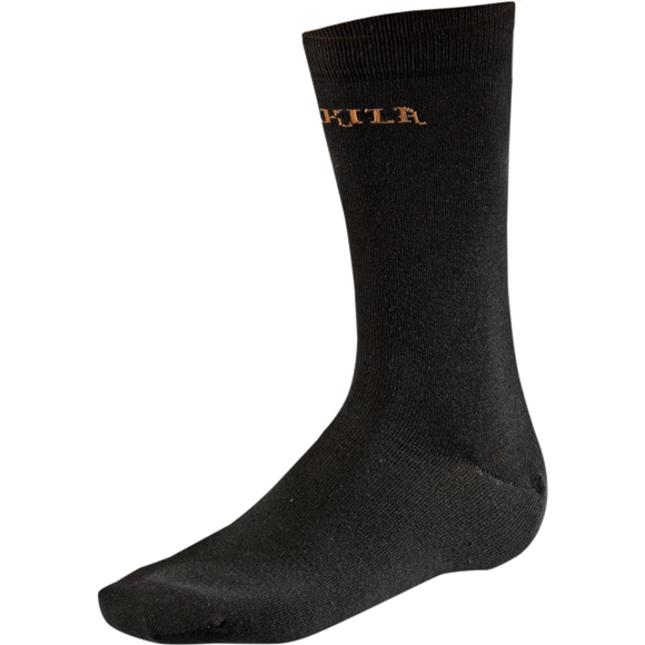 Härkila Coolmax II liner sok - Unisex - Sort