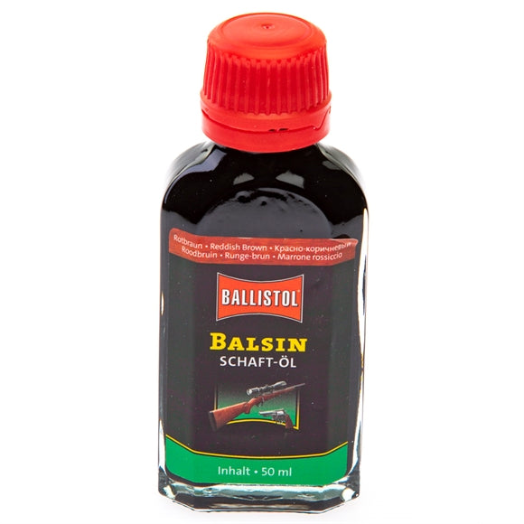 Ballistol Balsin Stockoil Skæfteolie - Rødbrun