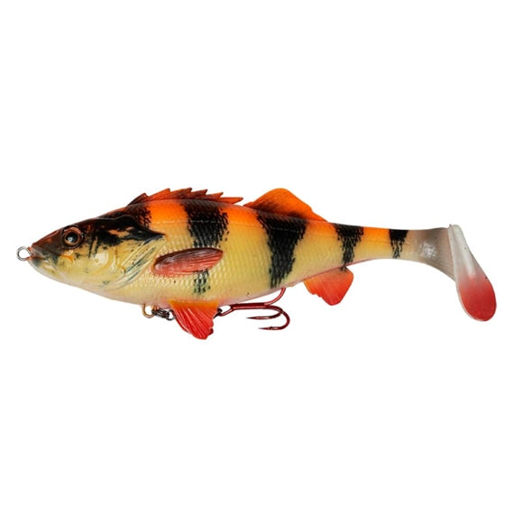 Savage Gear 4D Perch Shad - Albino