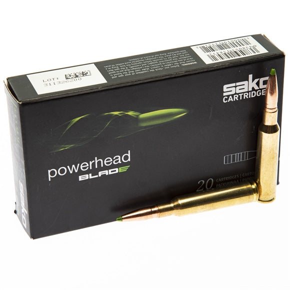 Sako Powerhead Blade Riffelpatroner - Kal. 6,5x55