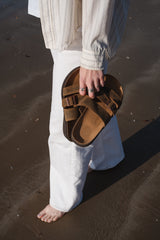 Blundstone 2694 Aerocork Sandal - Unisex - Rustic Brown
