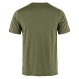 Fjällräven Abisko Wool Logo SS M T-Shirt - Herre - Laurel Green