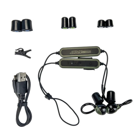IsoTunes Pro Advance 2.0 Elektronisk Høreværn - Army Green