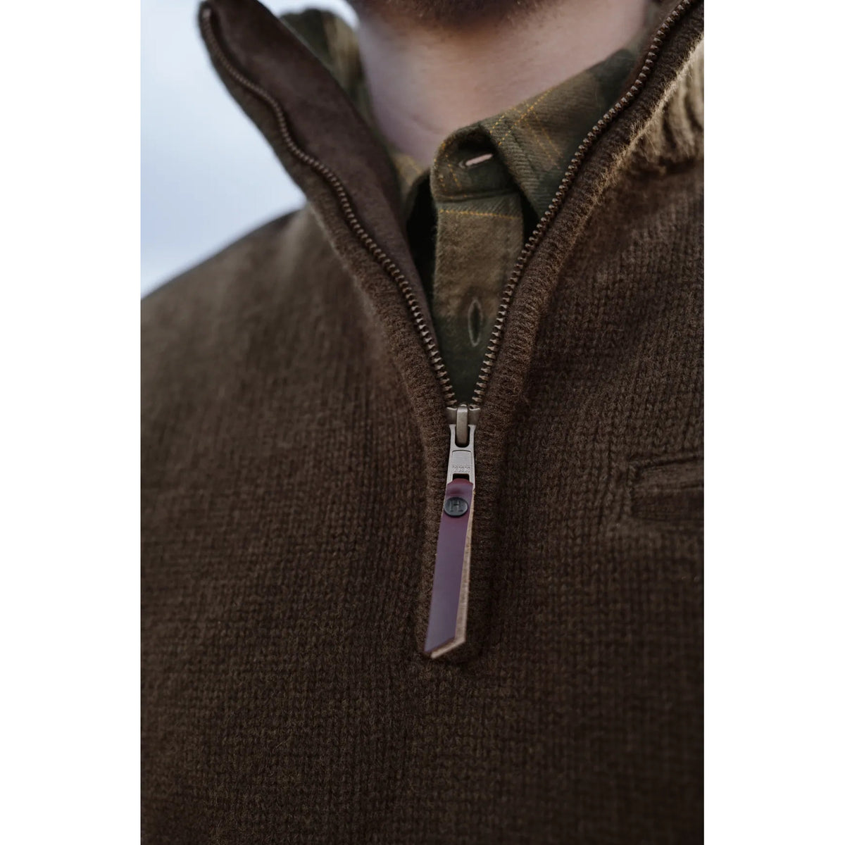 Härkila Annaboda WSP ½-Zip Strik - Herre - Willow Green