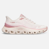 Skechers Slip-ins: Arch Fit Glide-Step Wave Sko - Dame - Natural/Pink