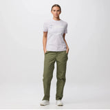 Fjällräven Archive Logo T-Shirt - Dame - Lavender Mist