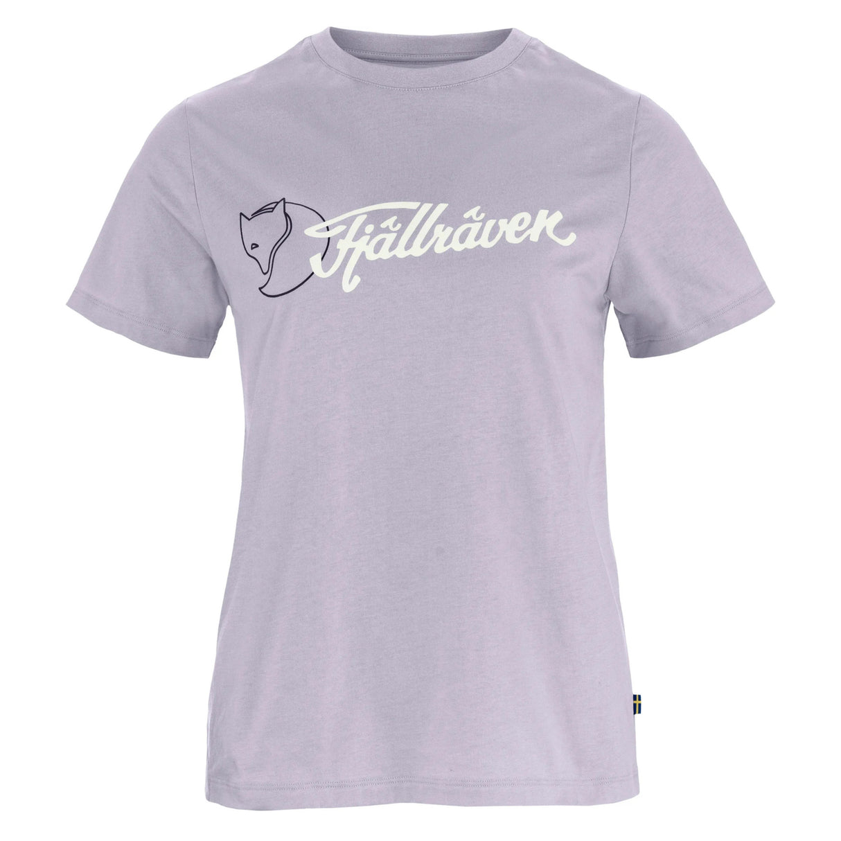 Fjällräven Archive Logo T-Shirt - Dame - Lavender Mist