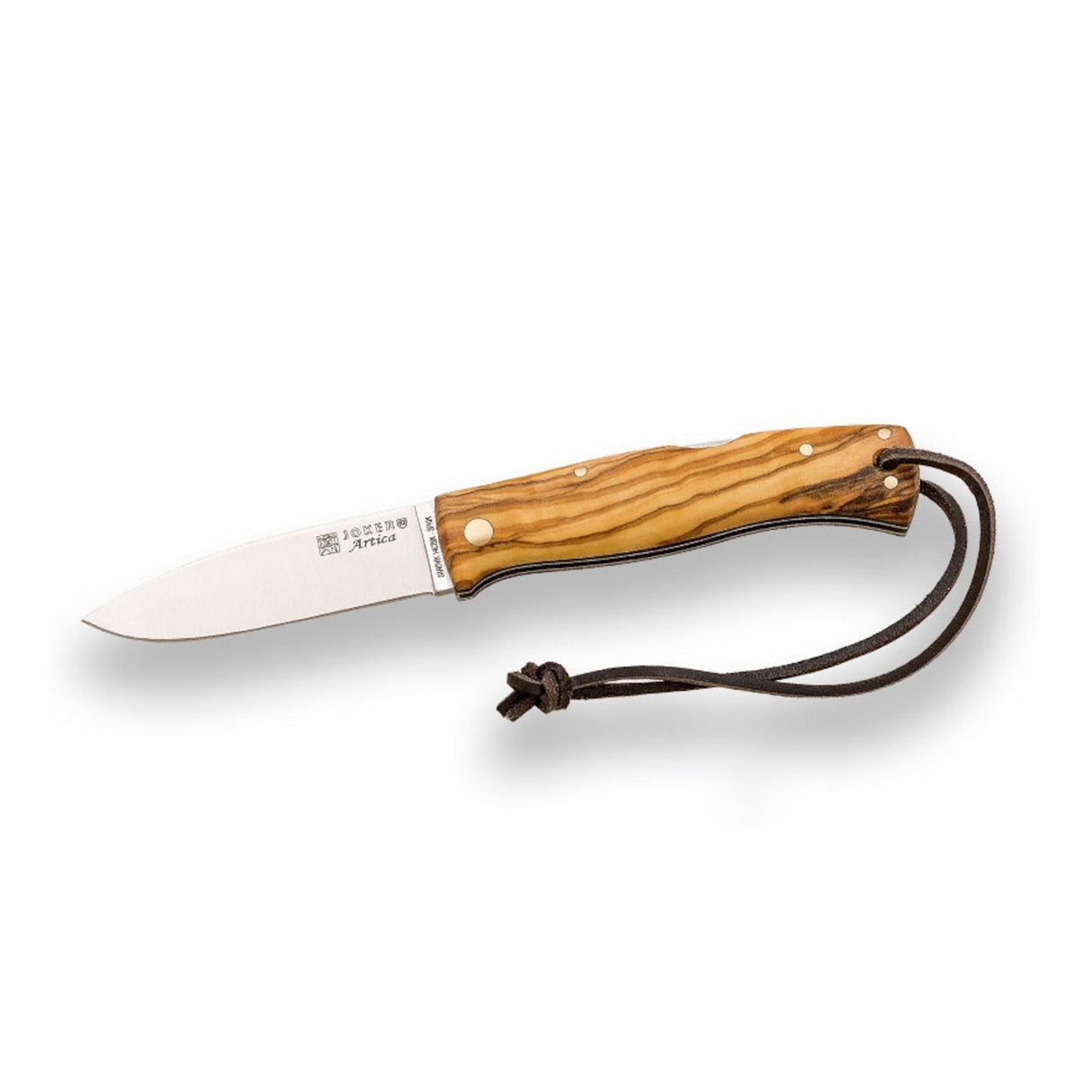 Joker Artica Foldekniv - Oliventræ - 8 cm