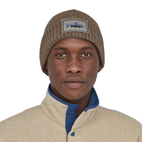 Patagonia Brodeo Beanie Hue - Ash Tan - One Size