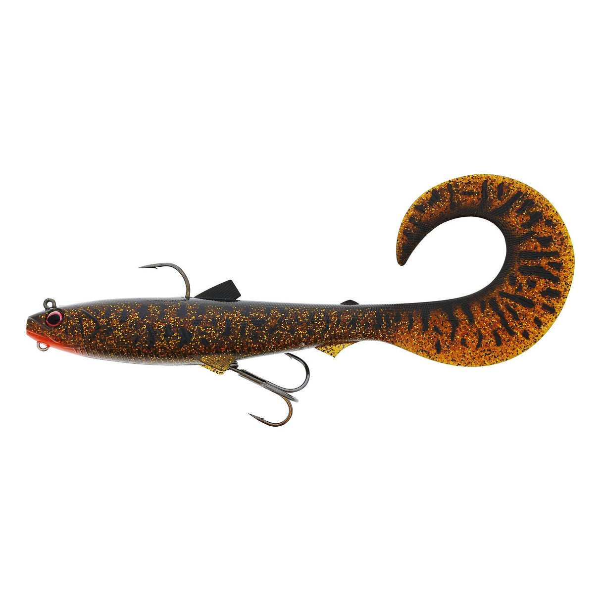Westin BullTeez Curltail R2F Softlure - Motoroil Burbot