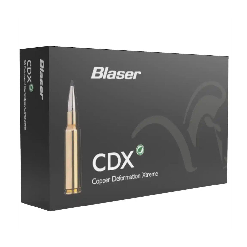 Blaser CDX Riffelpatroner - Kal. 8,5x55 Blaser