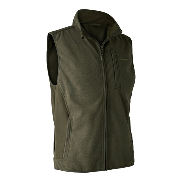 Deerhunter Gamekeeper Bonded Fleece Vest - Herre - Graphite Green