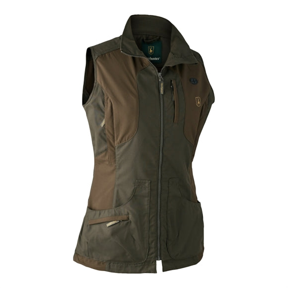 Deerhunter Lady Ann Vest - Dame - Deep green