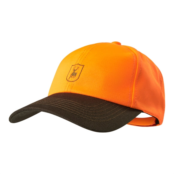 Deerhunter Bavaria Kasket med skjold - Orange - one size