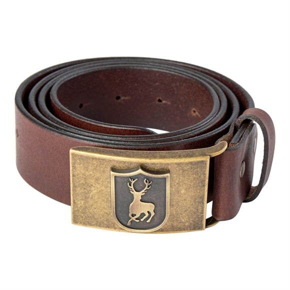 Deerhunter Læderbælte - Unisex - Cognac Brown