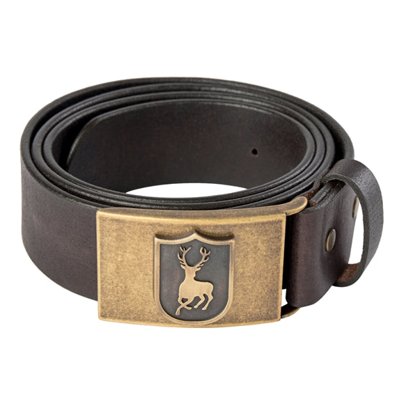 Deerhunter Læderbælte - Unisex - Dark Brown