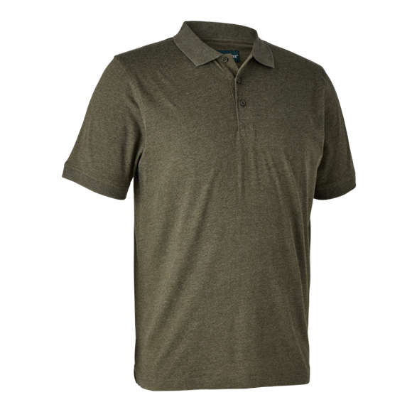 Deerhunter Gunnar Poloshirt - Herre - Adventure Green melange