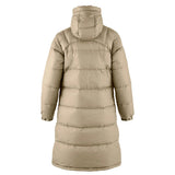 Fjällräven Expedition Long Down Parka W Dunfrakke - Dame - Fossil