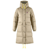 Fjällräven Expedition Long Down Parka W Dunfrakke - Dame - Fossil