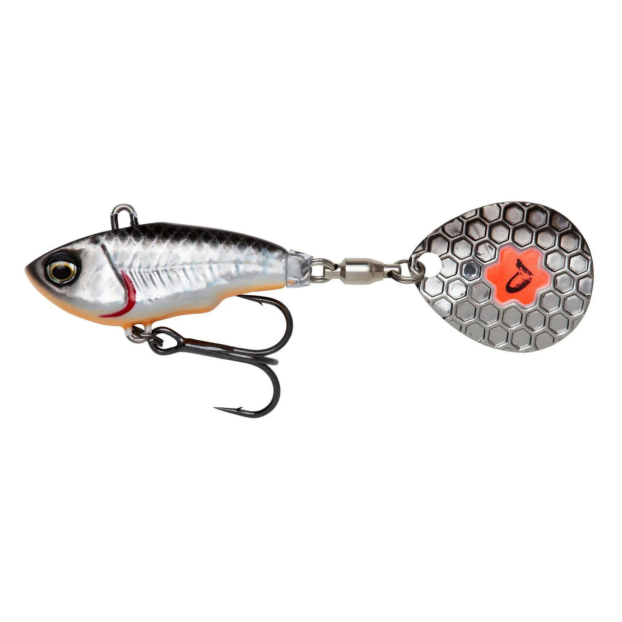 Savage Gear Fat Tail Spin NL - Dirty Silver