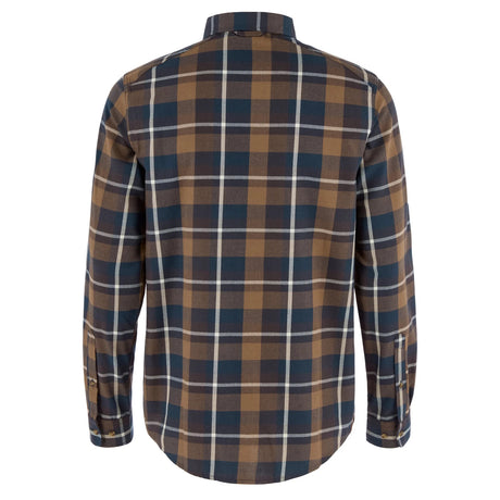 Fjällräven Fjällglim Regular Skjorte - Herre - Wood Brown/Black Oak