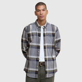 Barbour Folley Tailored Fit Skjorte - Herre - Light Grey Marl