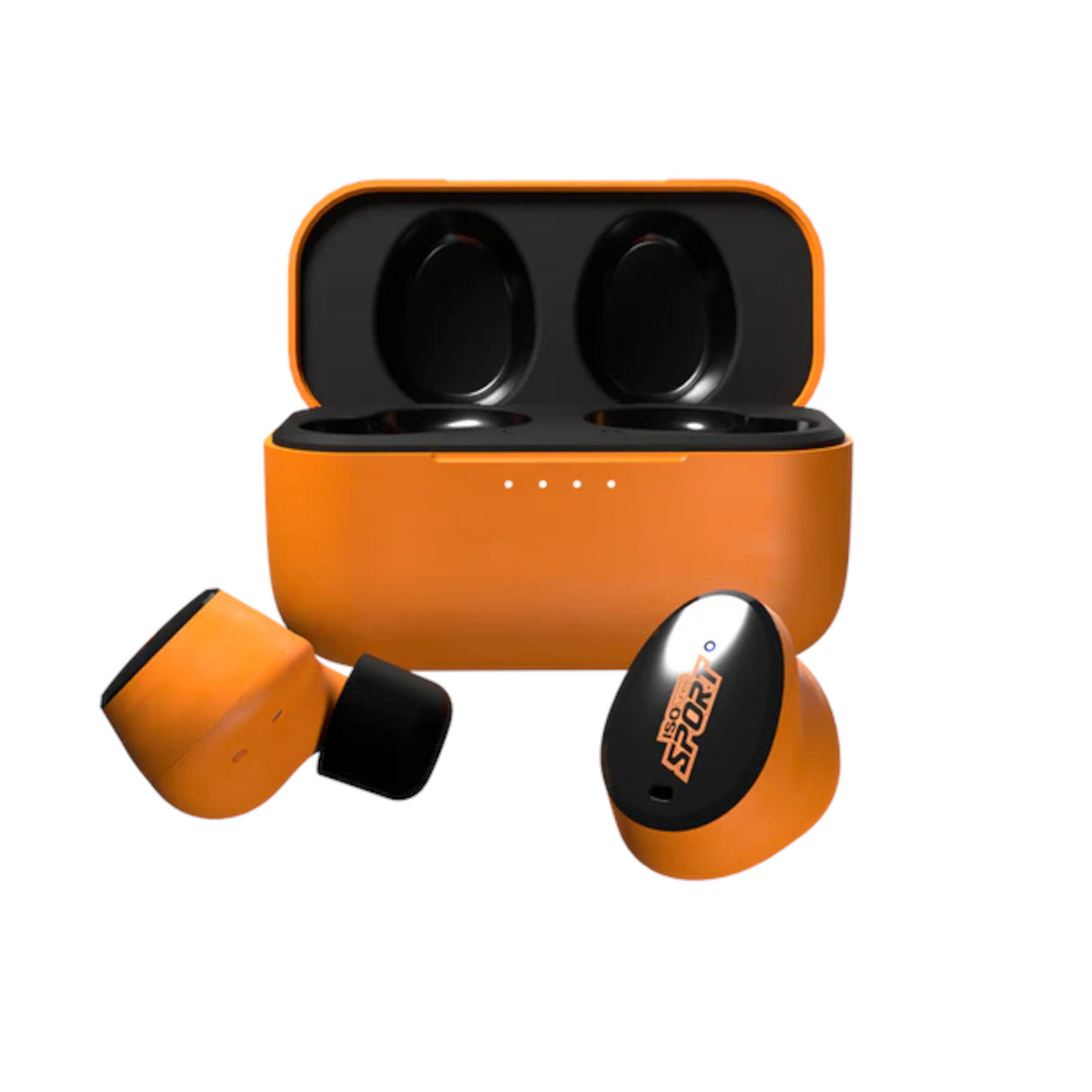 IsoTunes FREE Sport Caliber Elektronisk Høreværn - Orange