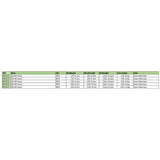 Rio Grand WF Flueline - Green/Yellow/Gray