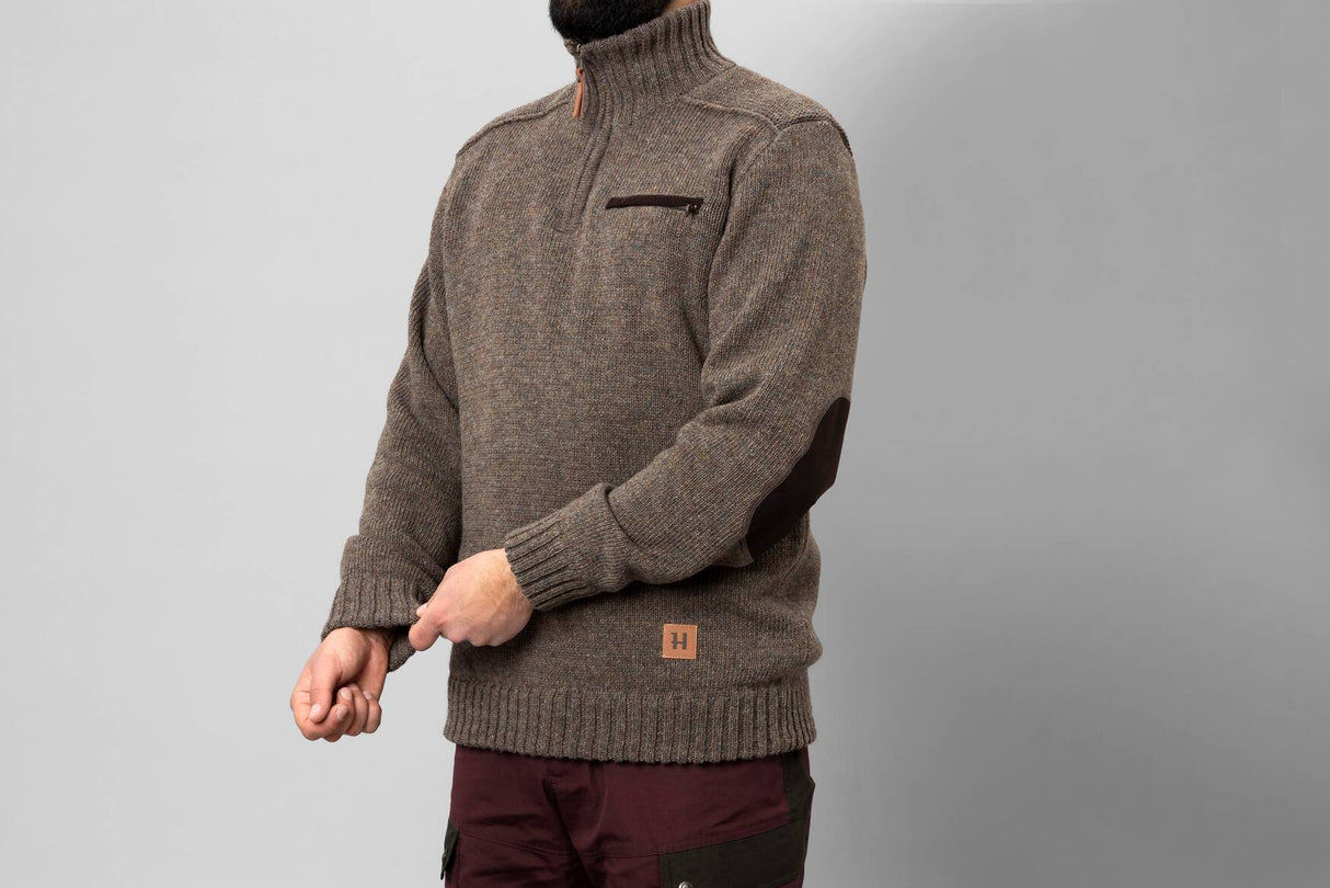 Härkila Annaboda 2.0 HSP Pullover - Herre strik - Dark Sand