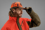 Härkila Wildboar Pro Light cap - AXIS MSP® Orange Blaze/Shadow brown - One size