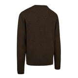 Deerhunter Harrington O-Neck Strik - Herre - Brown Melange