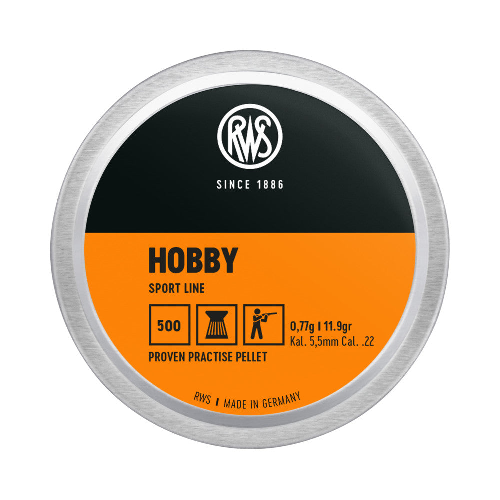 RWS Hobby Luftgeværhagl - Kal. 5,5 mm