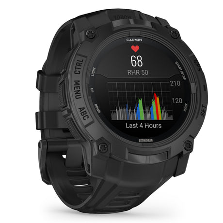Garmin Instinct 3 Tactical Smartwatch - AMOLED - 50 mm