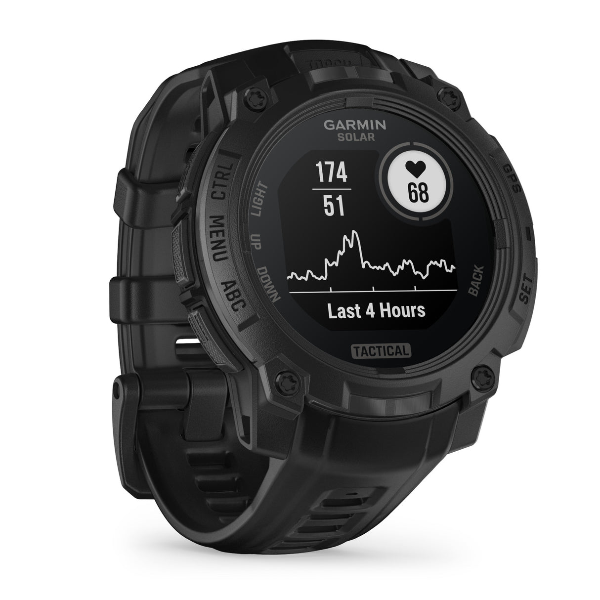 Garmin Instinct 3 Tactical Smartwatch - SOLAR - 45 mm