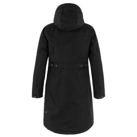 Fjällräven Kiruna Hydratic Padded Parka W Frakke - Dame - Sort