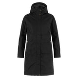 Fjällräven Kiruna Hydratic Padded Parka W Frakke - Dame - Sort