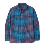 Patagonia M's Early Rise Stretch Skjorte - Herre - On the Fly Anacapa Blue