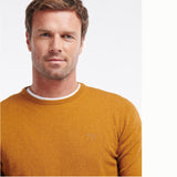 Barbour Essential Lambswool Crew - Herre - Dark Copper