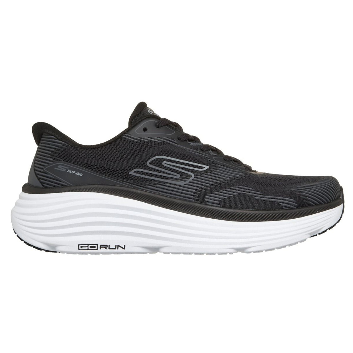 Skechers Slip-ins: Max Cushioning Endeavour Sko - Dame - Black/White