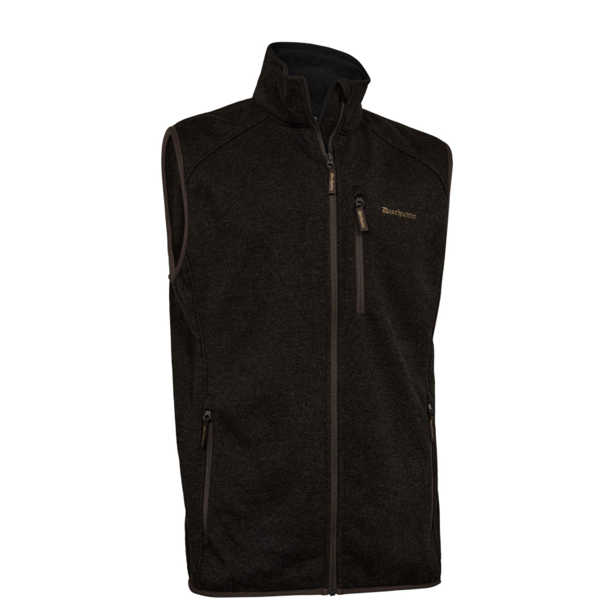 Deerhunter Moor Strikket Vest - Herre - Brown Leaf