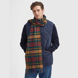 Barbour New Check Tartan Halstørklæde - Unisex - Harvest Gold