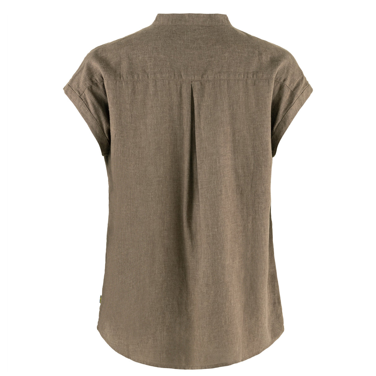 Fjällräven Övik Hemp Shirt SS W - Dameskjorte - Suede Brown