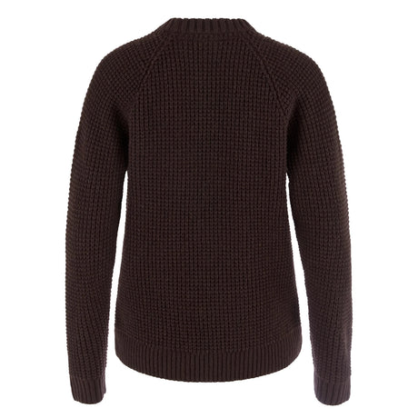 Fjällräven Övik Waffle Strik - Dame - Black Oak